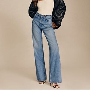 Cary High Rise Slouchy Wide Leg Jeans